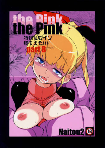 the Pink - Tokusatsu Heroine Tsukamaeta!!! part B cover