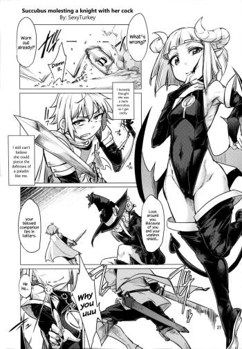 Succubus Molesting a Knight with Her Cock cover