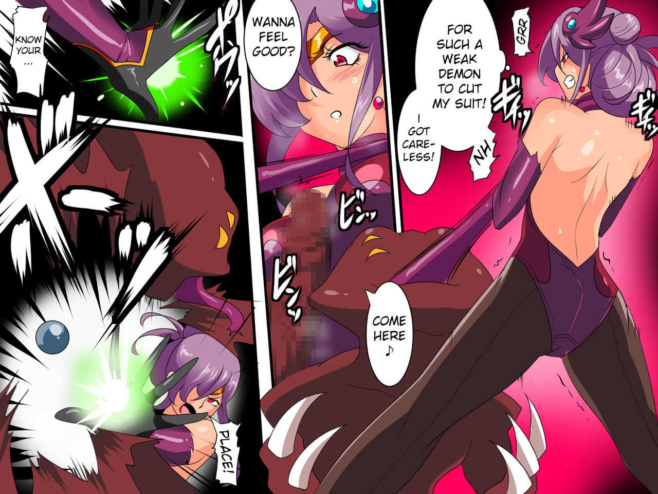 Heroine harassment Venessa Ryona Hen page 10 full