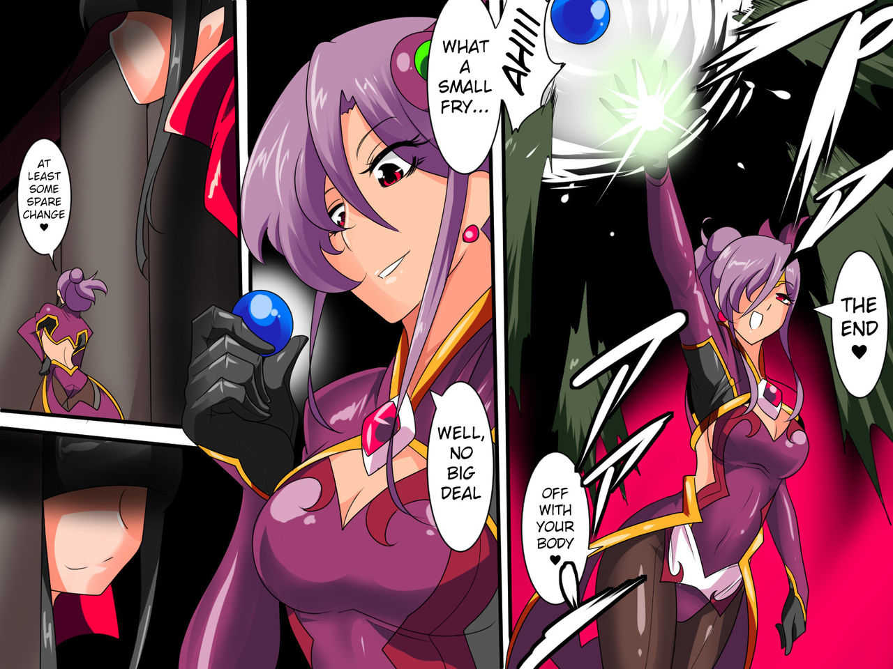 Heroine harassment Venessa Ryona Hen page 7 full
