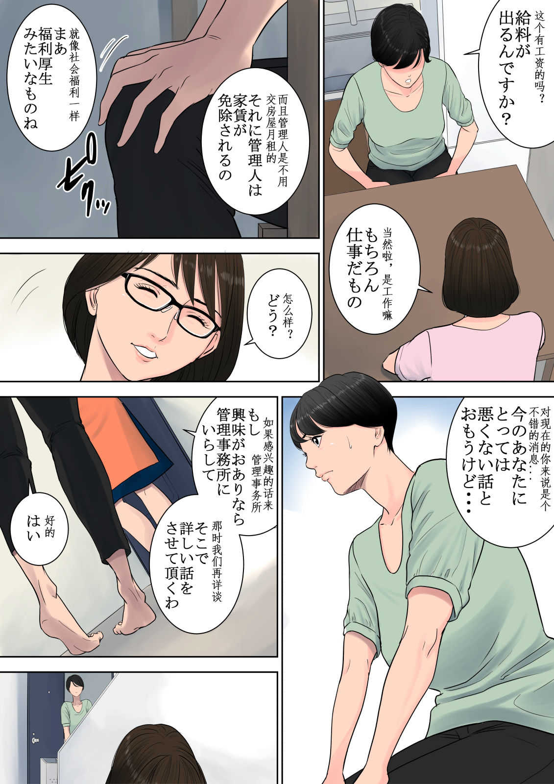 Tsubakigaoka Danchi no Kanrinin page 8 full