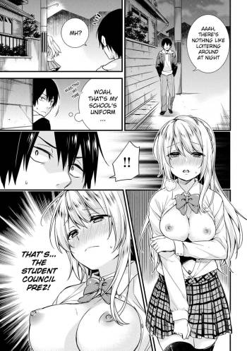 Gakuen no Ojou-sama ga Roshutsukyou no Dohentai datta Hanashi Ch. 1-2 cover