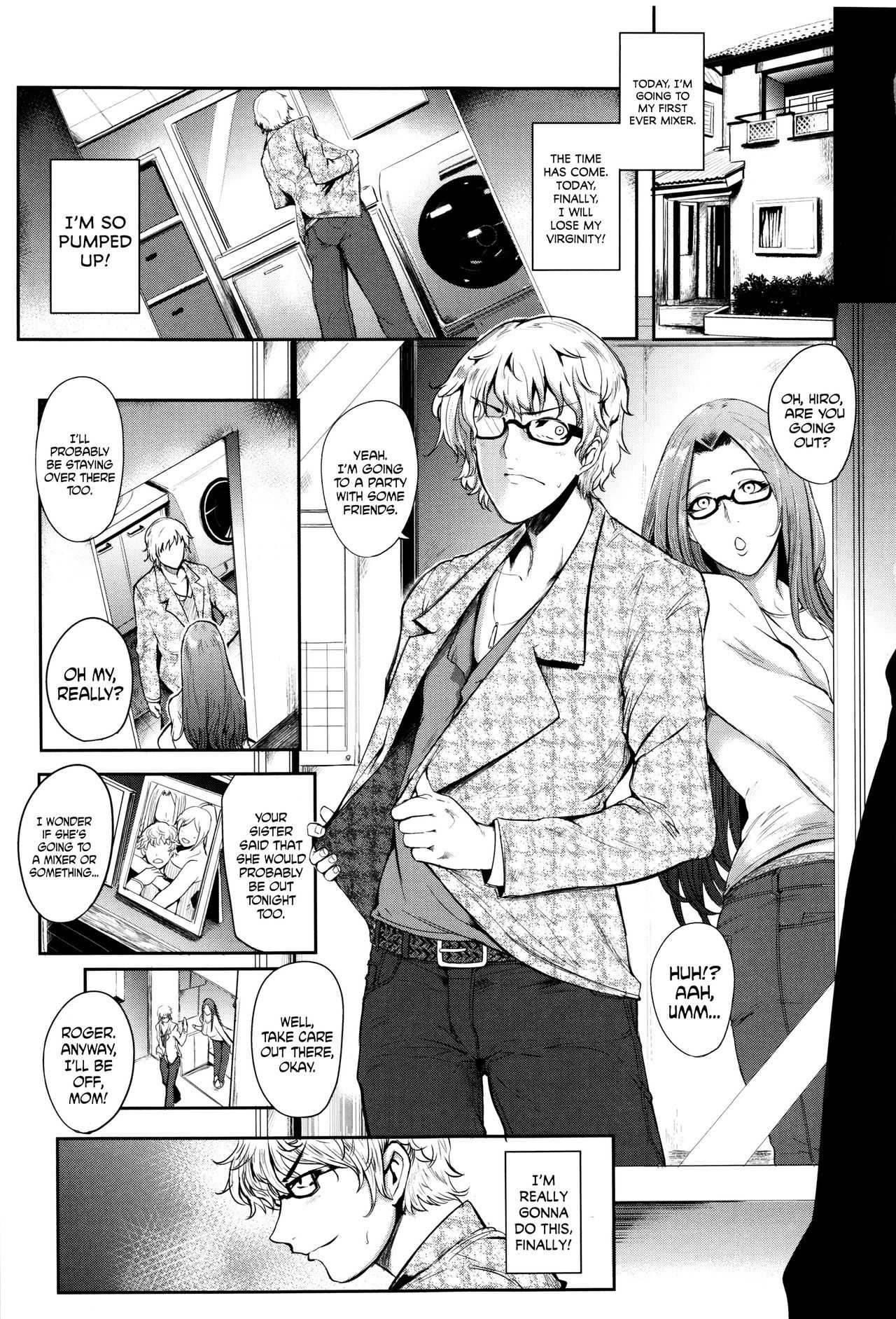 Hatsu Goukon wa Mama Naranai! | My First Mixer Was a Real Motherfucker! page 1 full