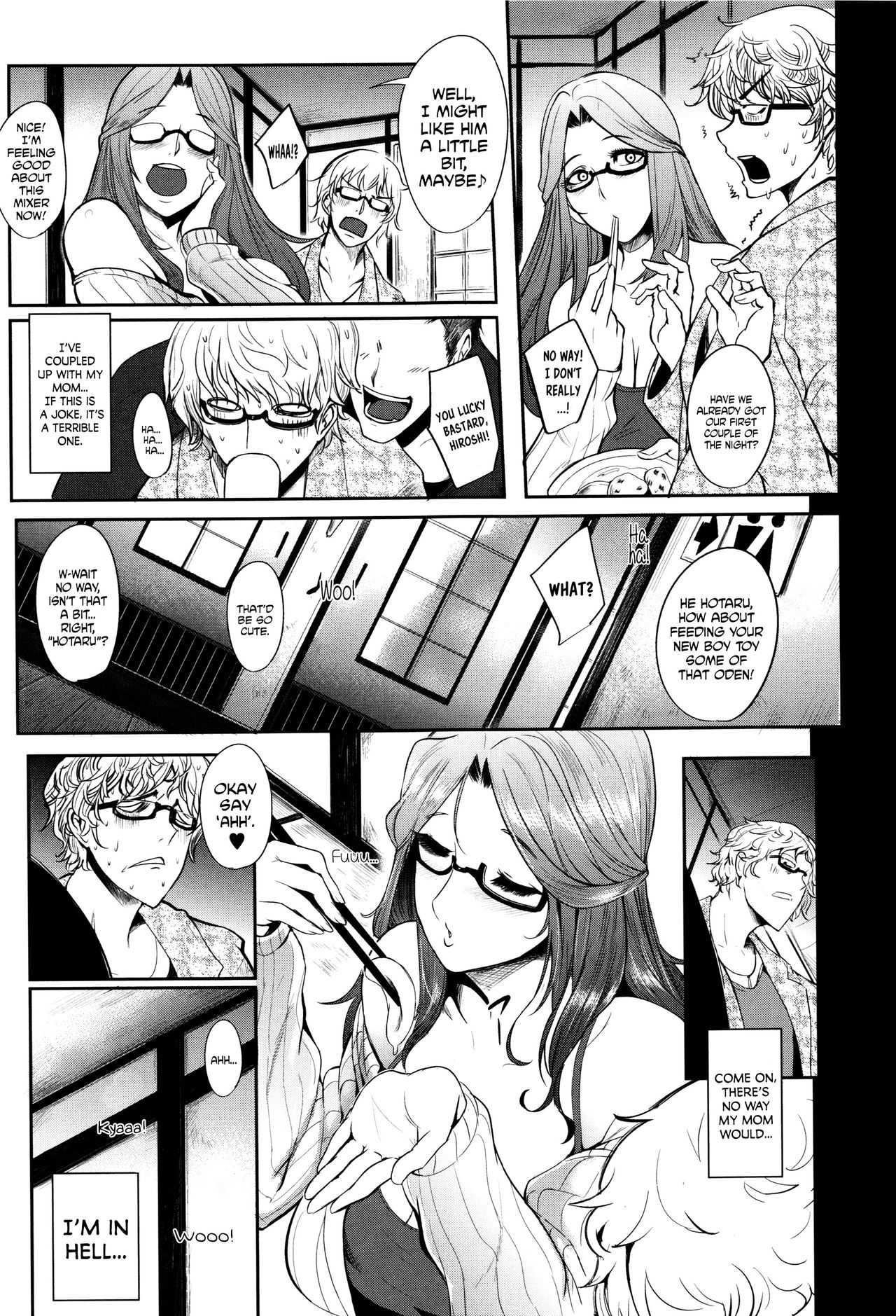Hatsu Goukon wa Mama Naranai! | My First Mixer Was a Real Motherfucker! page 5 full