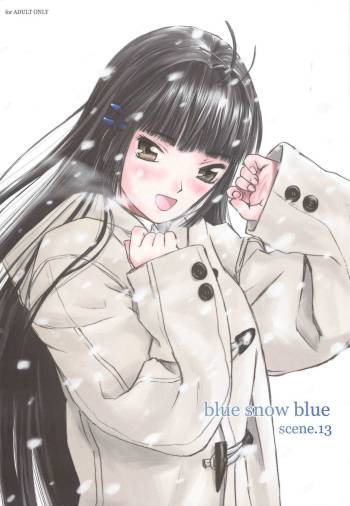 blue snow blue scene.13 cover