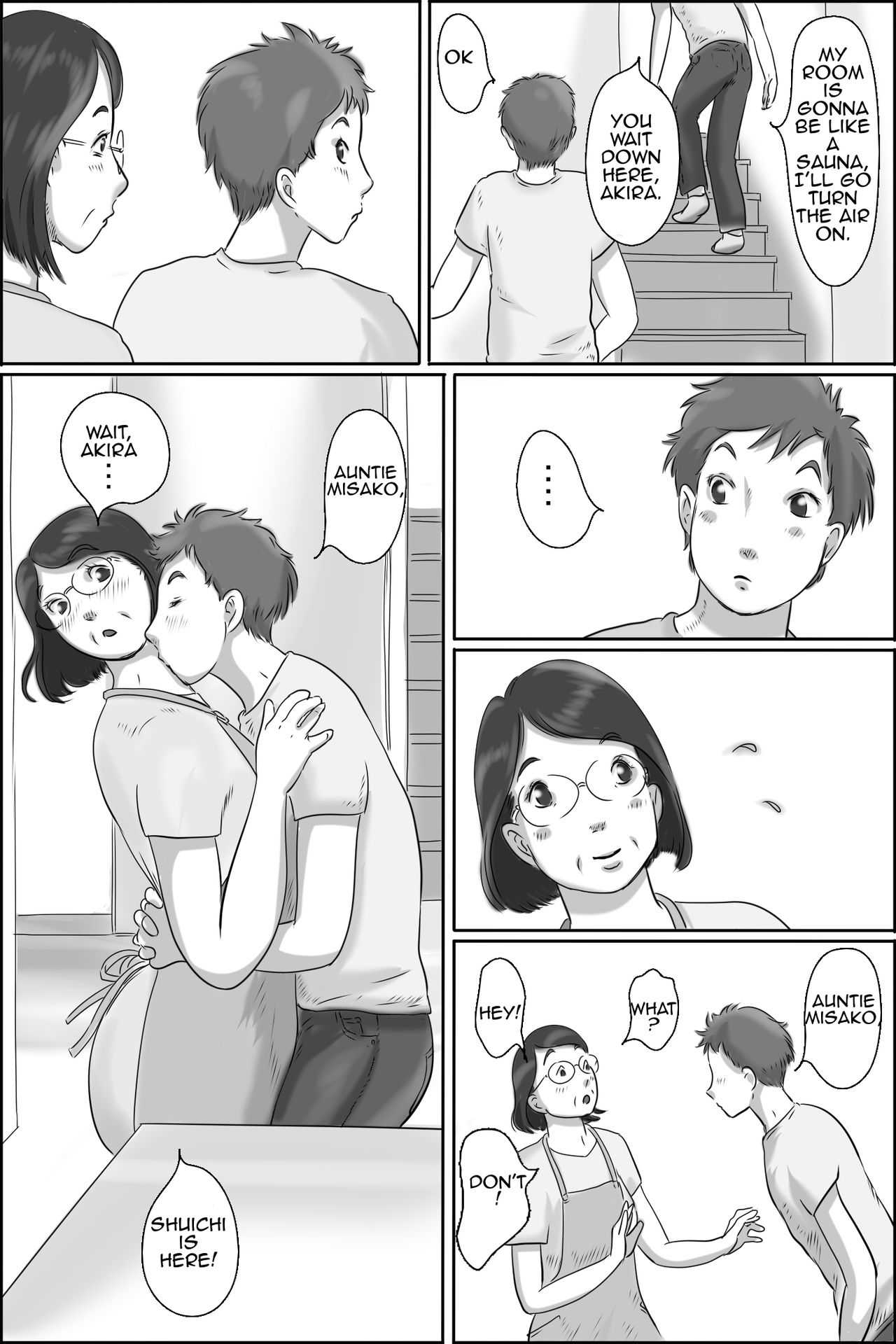 Osana Najimi no Kaa-san ni Onegai Shita Ken | Asking my Friend's Mother for a Favor page 4 full