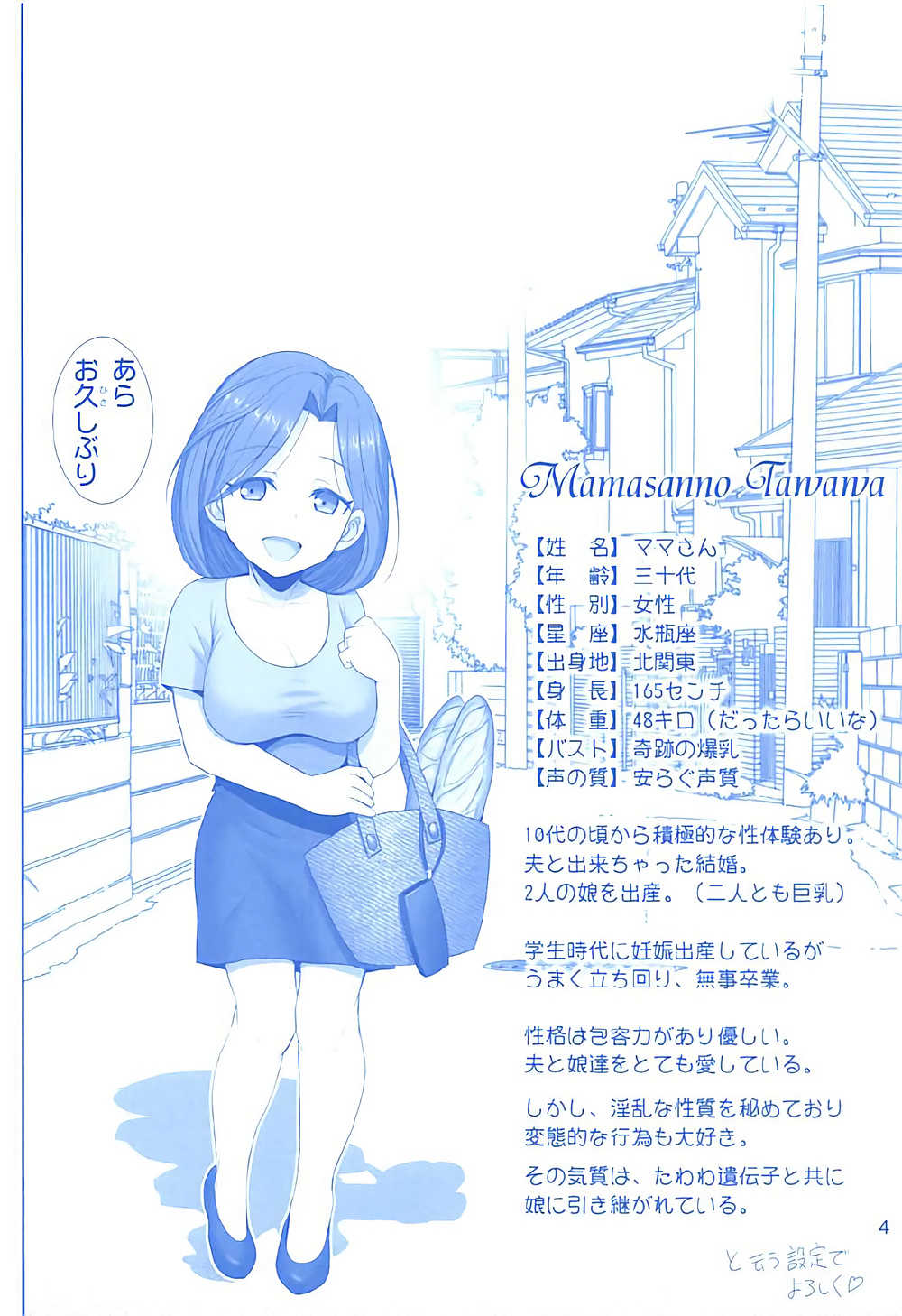 Mama-san no Tawawa page 3 full