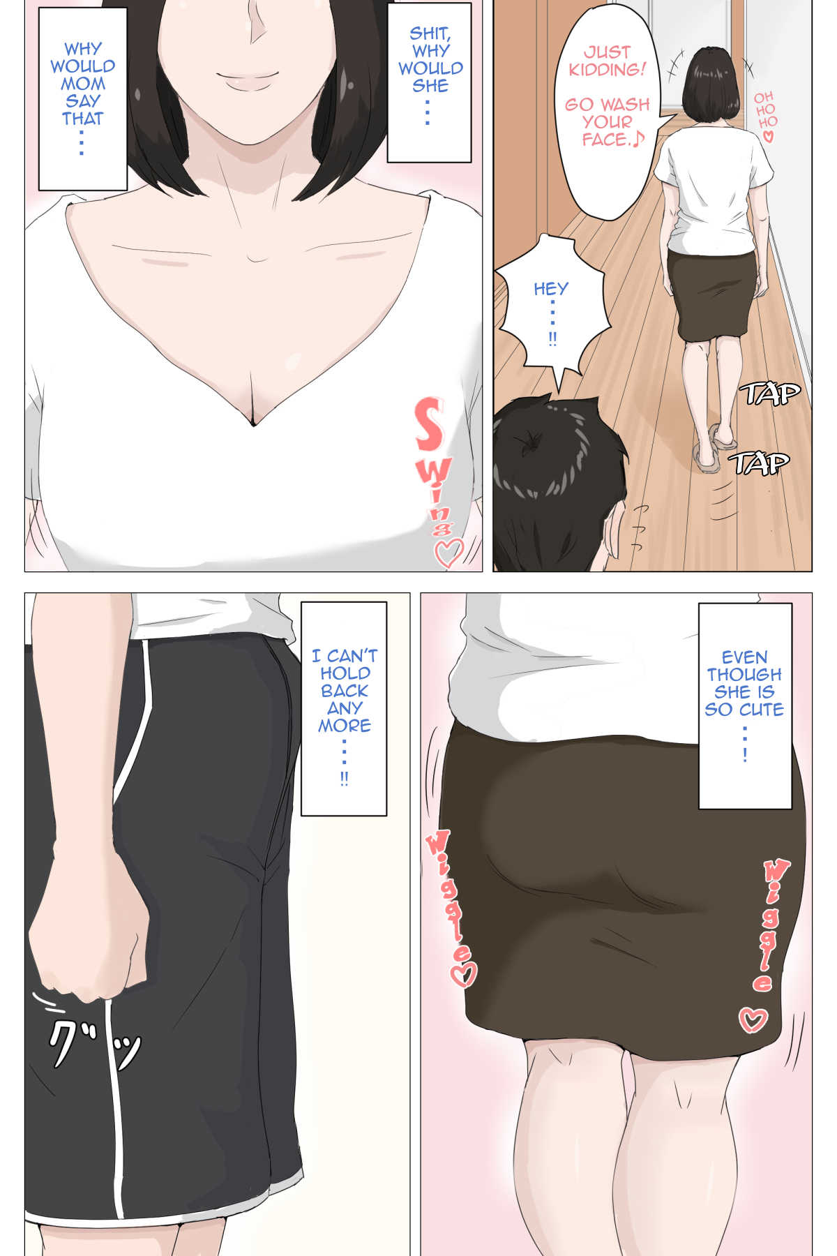 Kaa-san Ja Nakya Dame Nan Da!!! | Mother, it has to be you!!! page 9 full