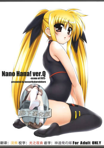 Nano Hana! ver.Q -scene of FATE- cover