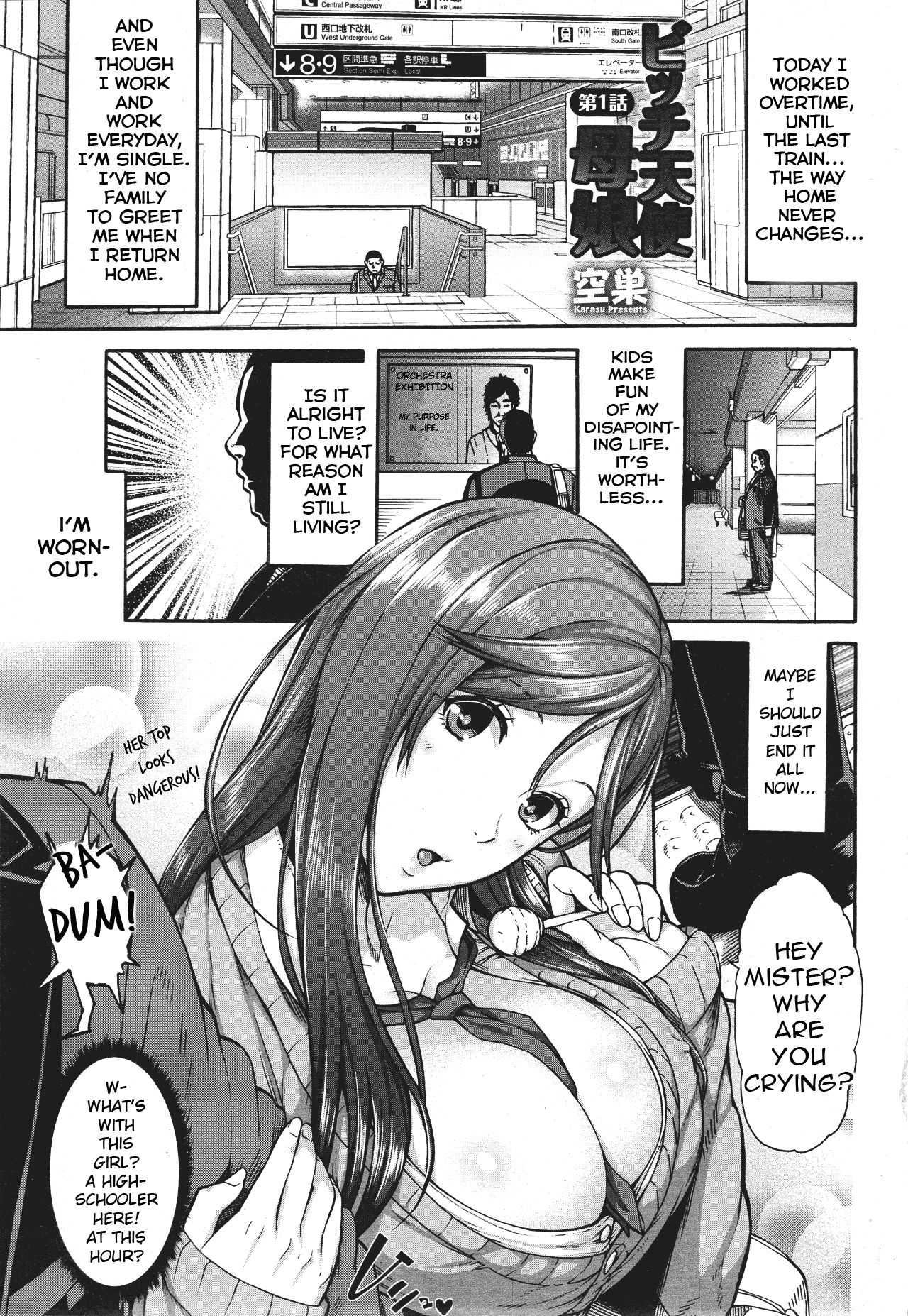 Bitch Tenshi Oyako | Mother Daughter Angel Bitches Ch. 1 page 2 full