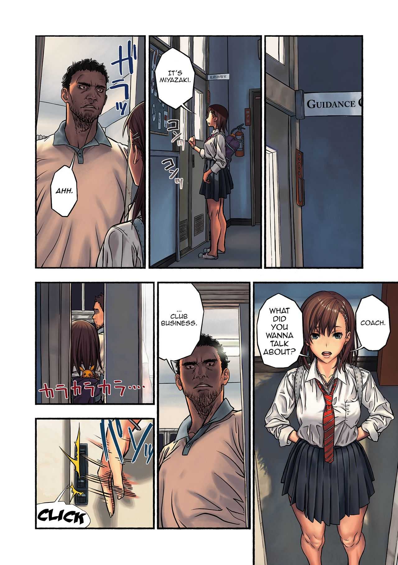 Chinatsu to Kuma-chan Sensei | Chinatsu and Coach Teddy-Bear page 9 full