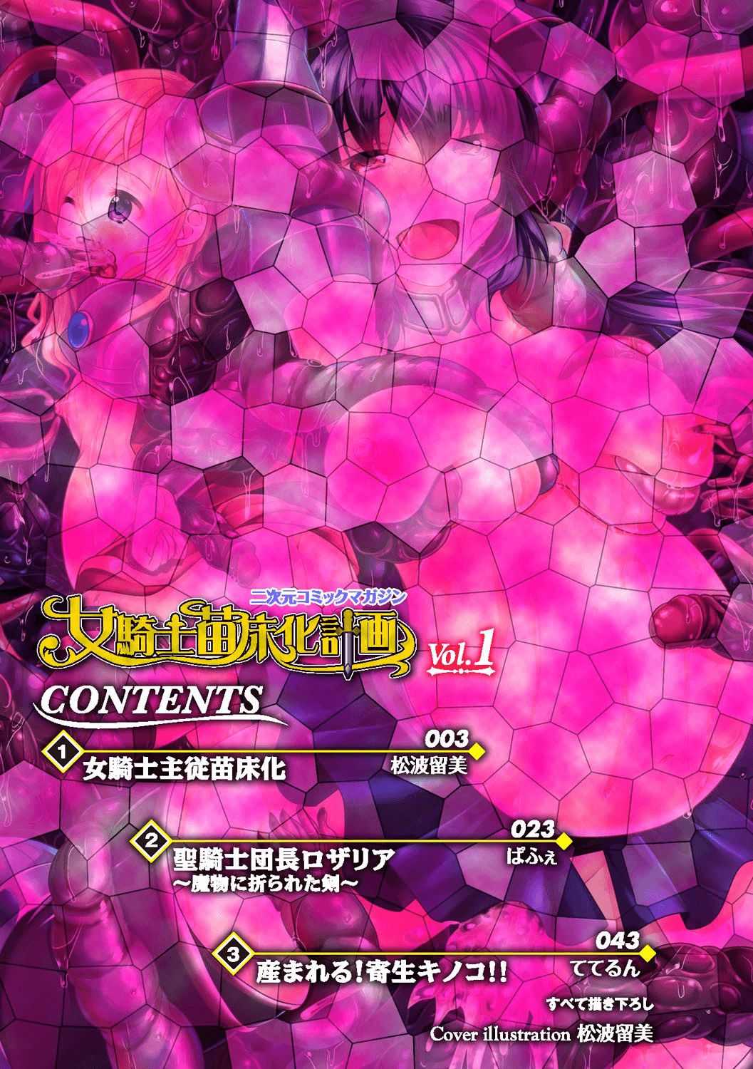 2D Comic Magazine Onna Kishi Naedokoka Keikaku Vol page 2 full