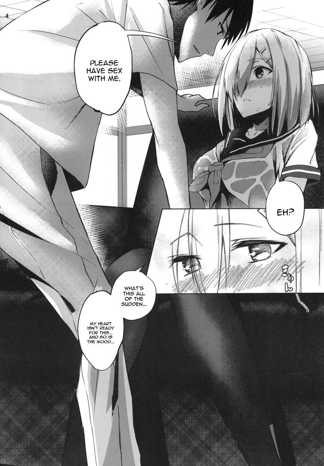 Hamakaze summer -sweating- page 4 full
