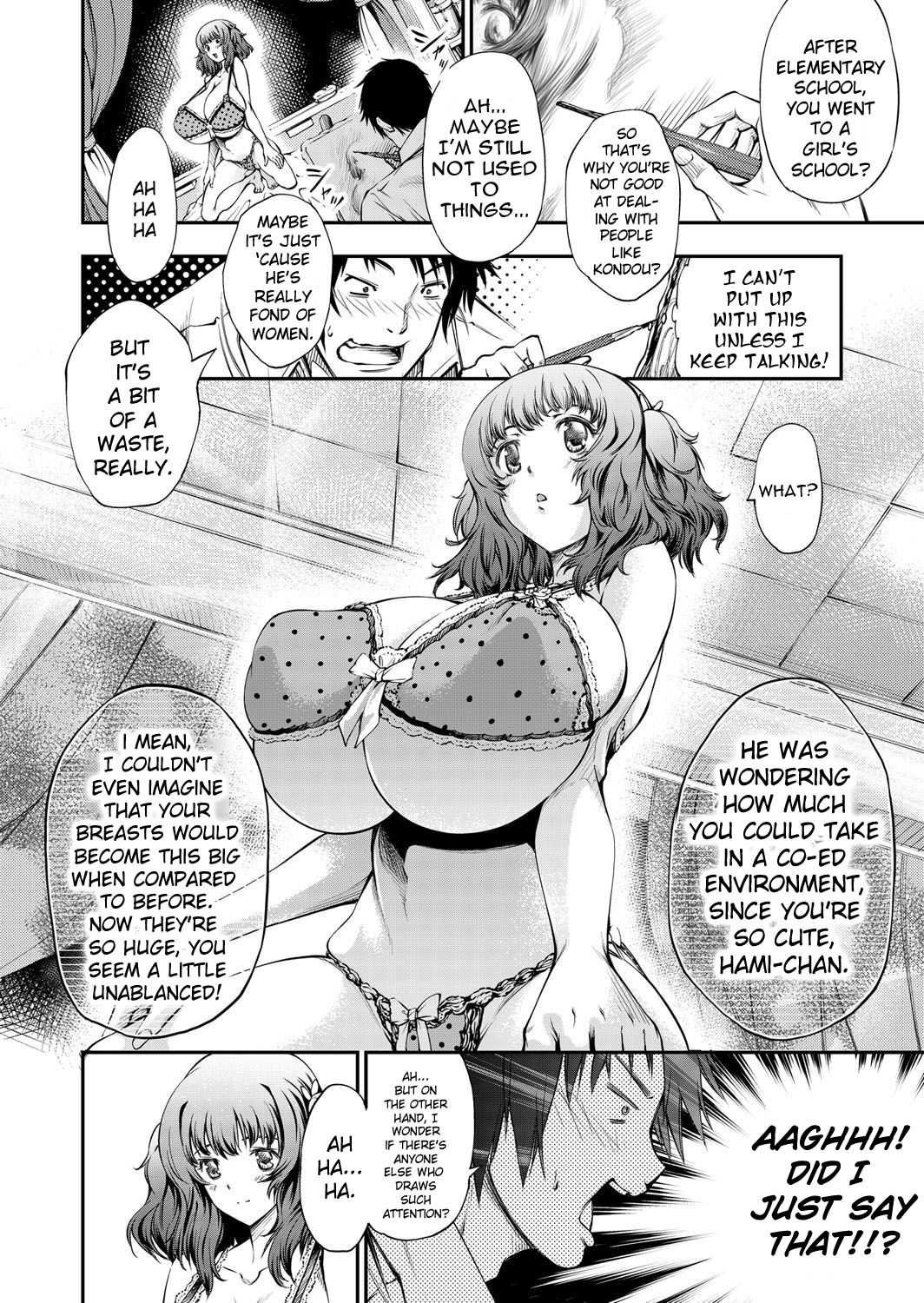 I Already Have a Huge Titty Girlfriend, But Now My Busty Junior, Hami, Has Come to Entice Me! page 8 full