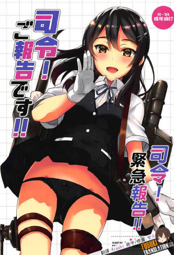 Shirei! Gohoukoku desu!! cover