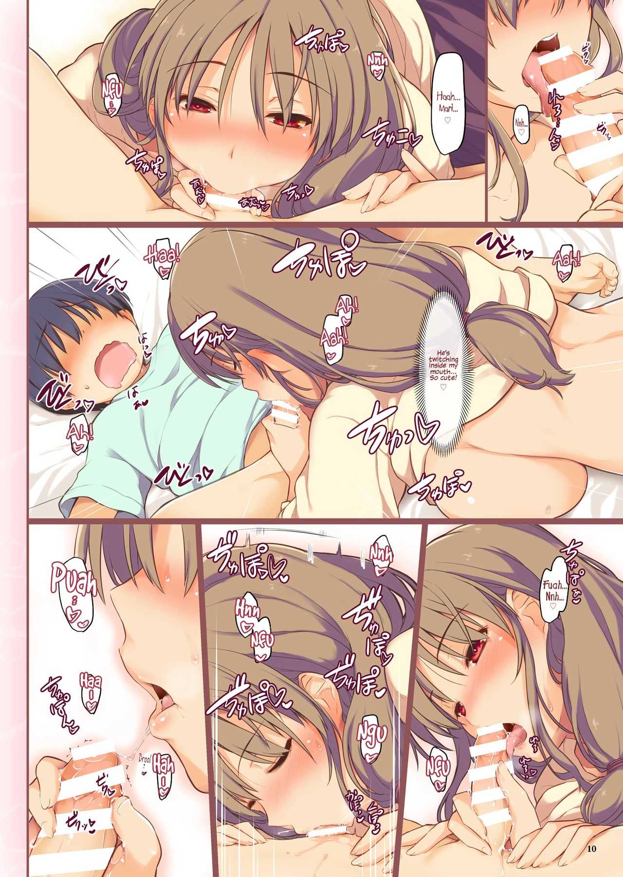 Test de 100-ten Toreta kara Onee-san ni H na Onegai o Shitemita | I got 100 points on a test, so I asked my cousin to do something pervy page 9 full