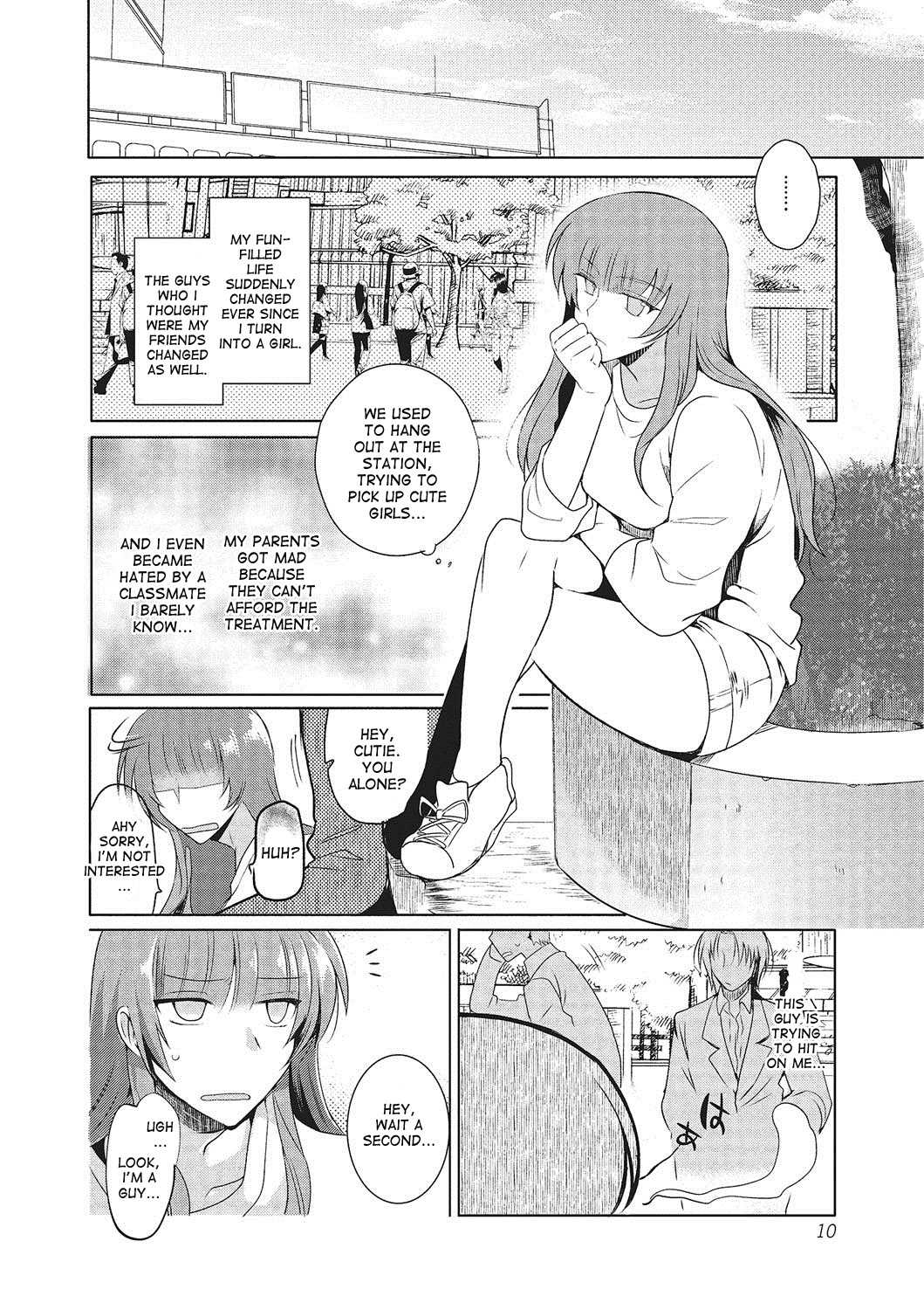 Kirimoto Yuuji TS Reaction Sex Change Reaction (Nyotaika Happiness! 