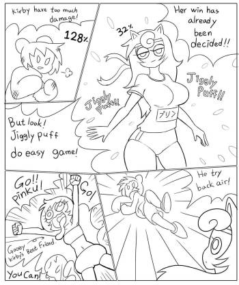 Kirby vs Jigglypuff cover