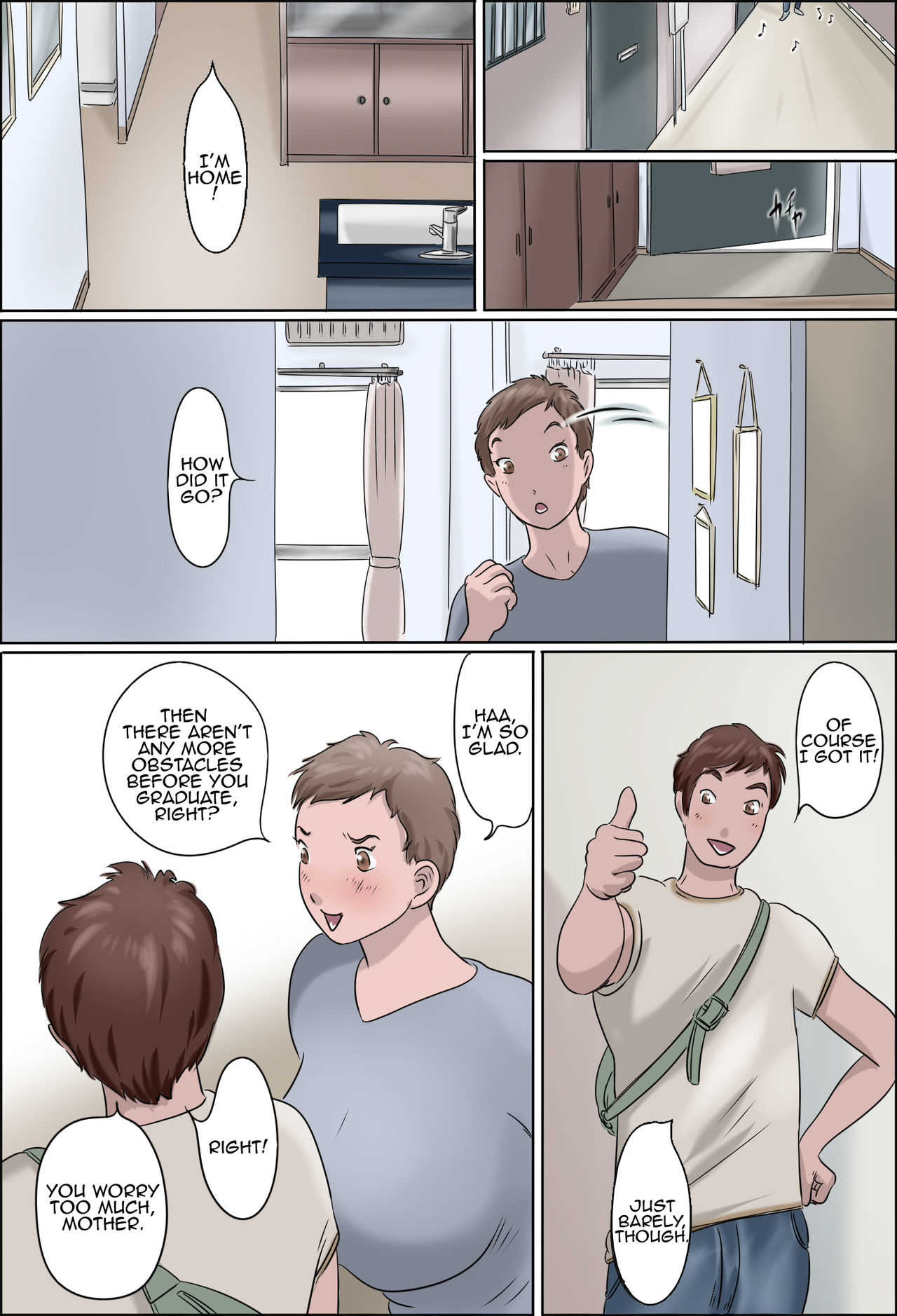 Haha wa Odoru 2 -Hiru no Haha Yoru no Mask- | Dancing Mother Volume 2 - Mother by Day, Mask by Night page 8 full