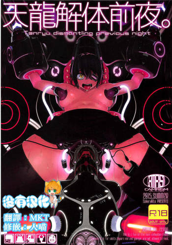 Tenryuu Kaitai Zenya. cover