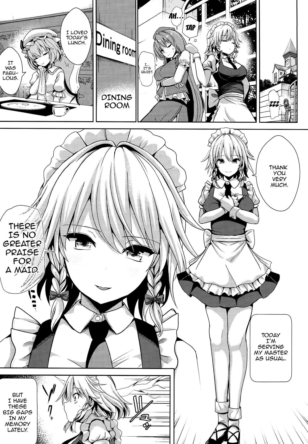 Touhou TSF 3 Sakuya ni Hyoui | Touhou TSF 3 Posessed By Sakuya page 2 full