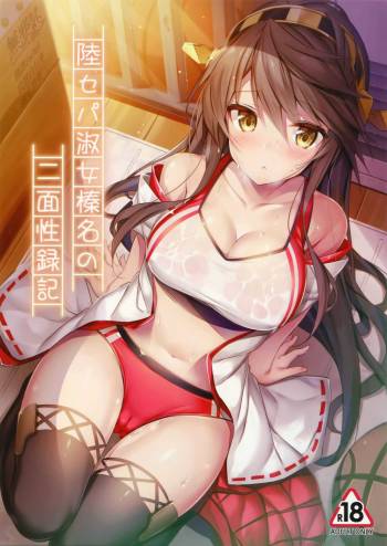 Rikusepa Shukujo Haruna no Nimensei Rokuki cover