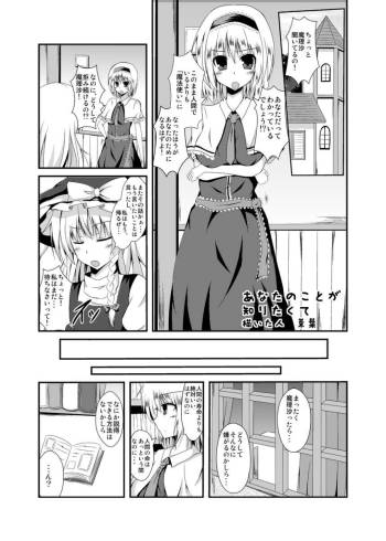 魔理沙を皮にしちゃって着ちゃう話 cover