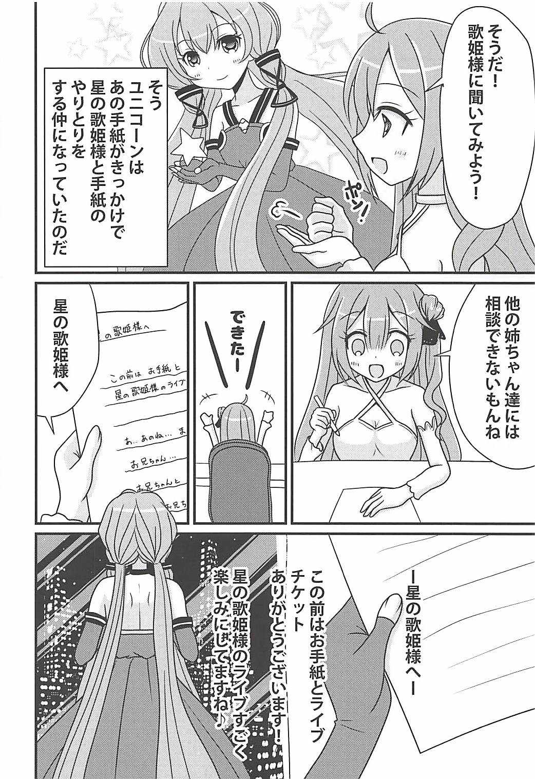 Unicorn no Himitsu no Otegami page 3 full