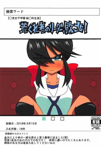 Arakuremono no Leader, Haiboku! cover