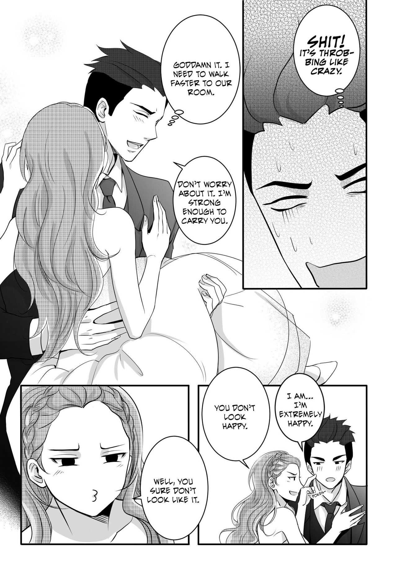 Fujoshi Trapped in a Seme's Perfect Body *Wedding Night* page 7 full
