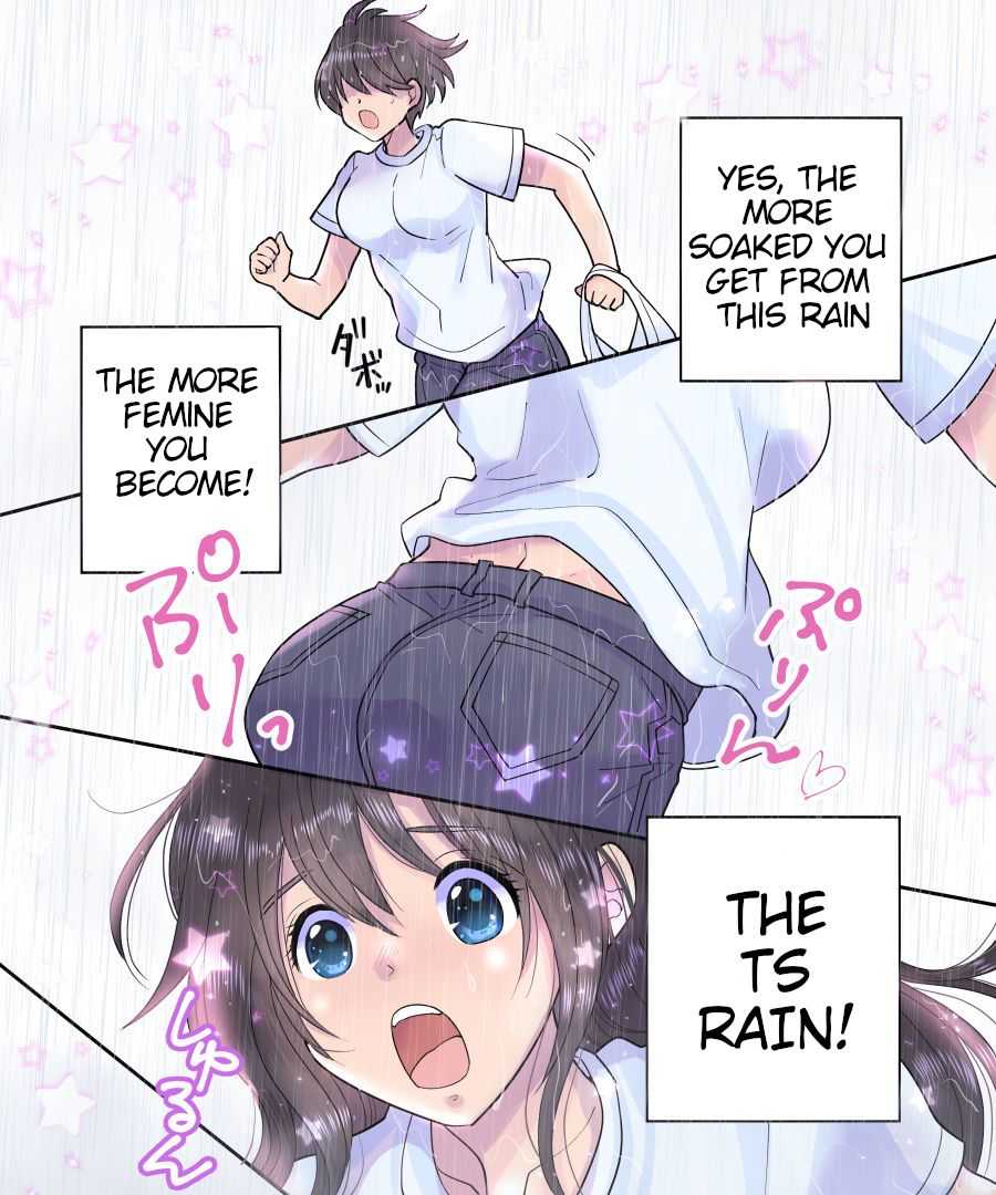 TS Ame Chuihou ~ Fushigina Ame De Hen Warujinsei ~ page 6 full