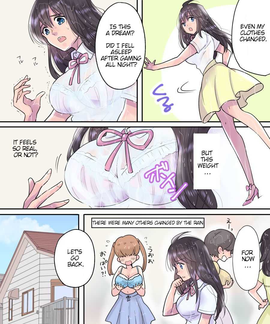 TS Ame Chuihou ~ Fushigina Ame De Hen Warujinsei ~ page 9 full
