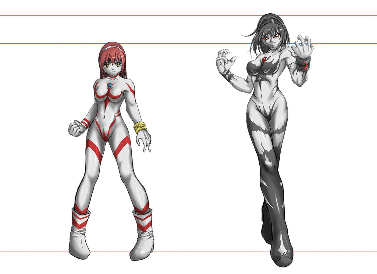 Main story of Ultra-Girl Sophie page 4 full