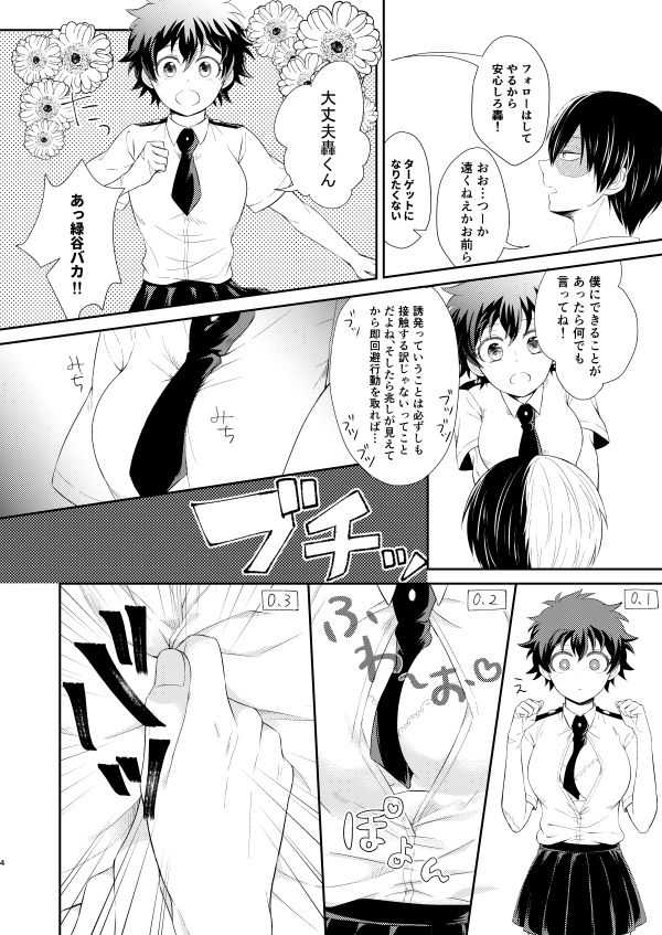 Todoroki Izuru ♀ shinkan sanpuru sample page 3 full