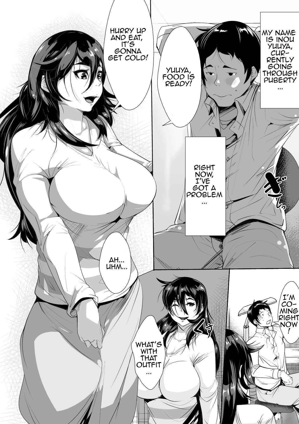 Haha ni Horeteshimatta Musuko to Kimochi wo Butsukeacchau Ichiya | Son's Hot One Night Encounter With His Adored Mother page 2 full