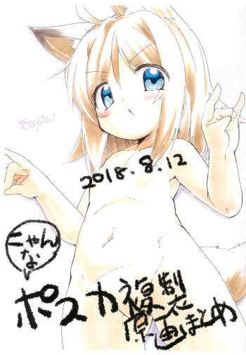 Nyan-na Postcard Fukusei Genga Matome cover