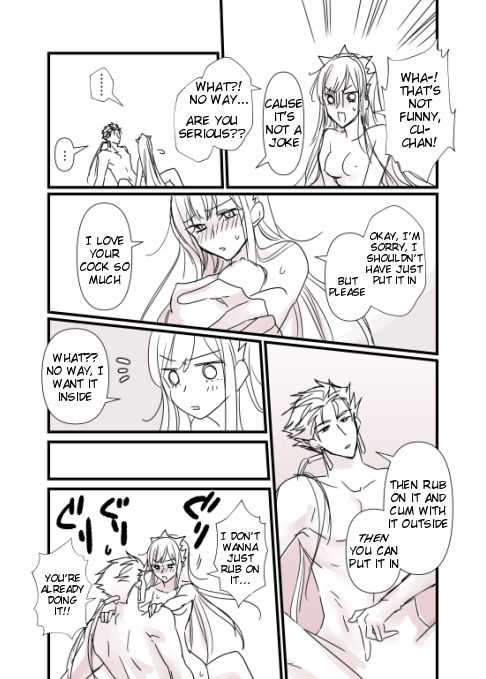 FGO Medb-chan, Cu Chulainn no Are o Zessan Suru page 7 full