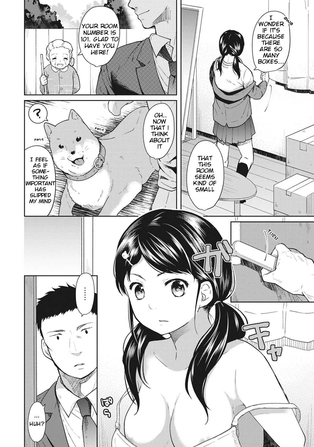 1LDK+JK Ikinari Doukyo? Micchaku!? Hatsu Ecchi!!? Ch. 1 page 3 full
