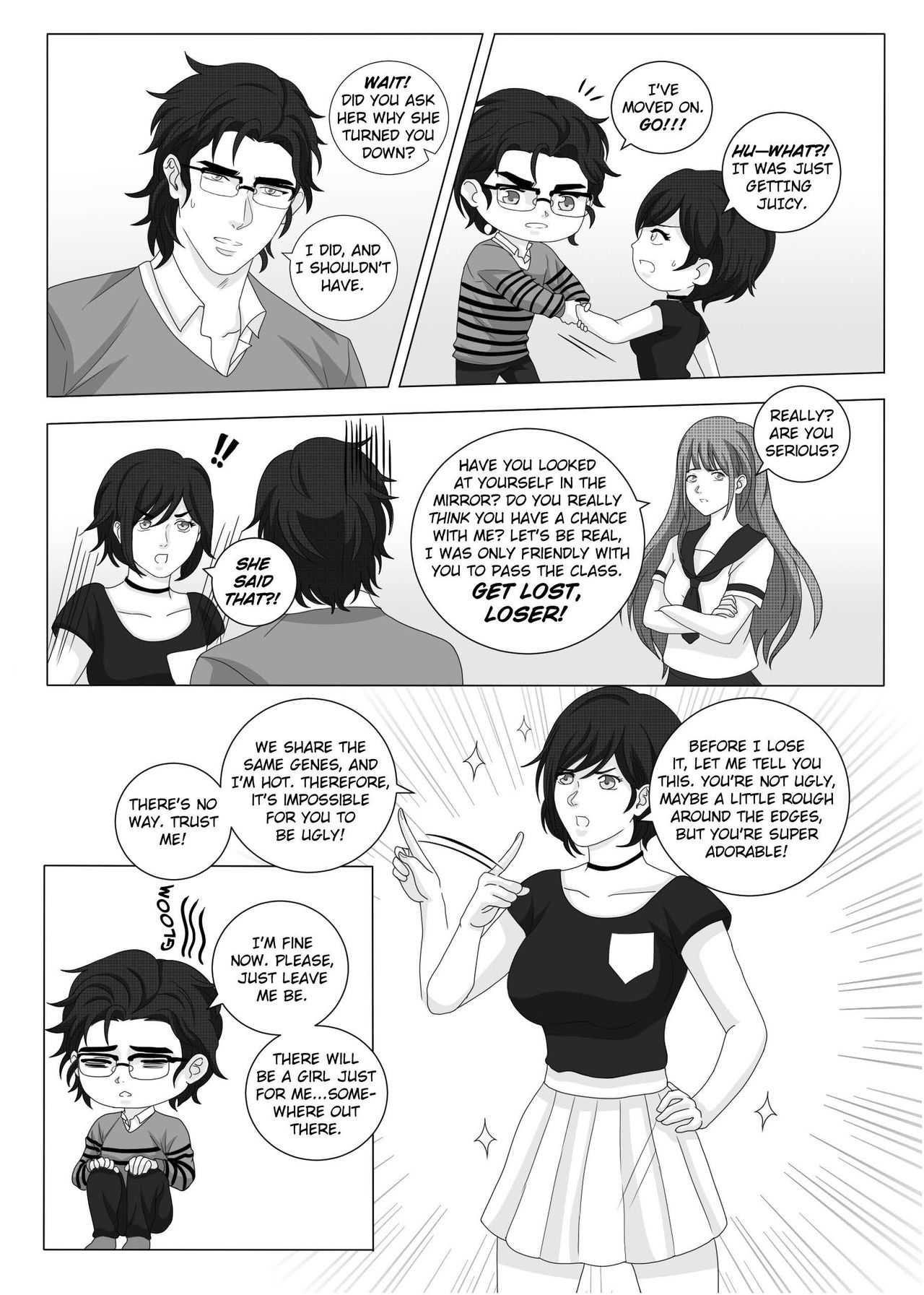 Fujoshi Trapped in a Seme's Perfect Body 3, 4 page 9 full