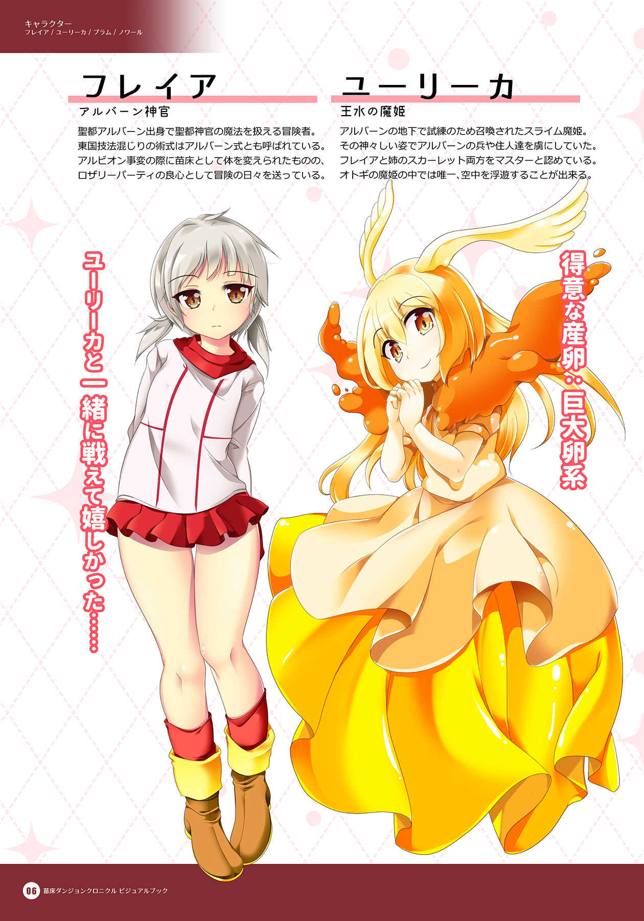 Naedoko Dungeon Chronicle Official Design Works page 5 full