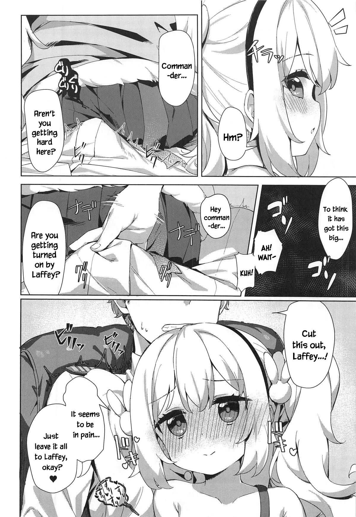 Laffey to Shikikan Shitsu de Icha Love H | Laffey and Commander Flirt and Have Sex In Their Room page 5 full