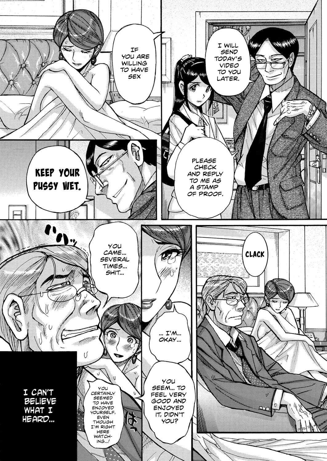 Absolute Submission Contract ~The burning wife repaid double fold page 10 full