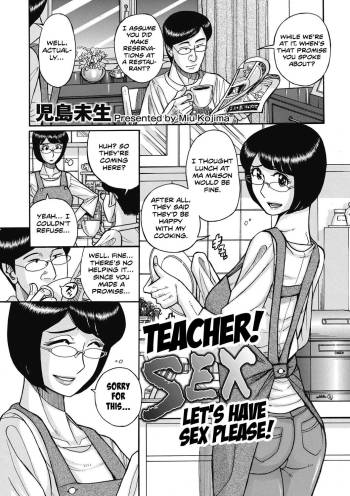 Teacher! Let's have sex please! cover