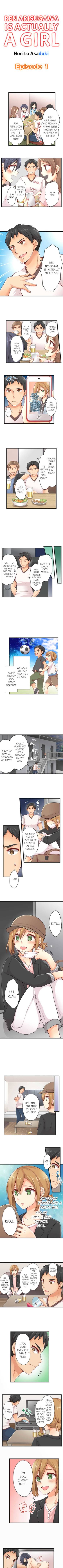 Ren Arisugawa is actually a girl - Ongoing cover