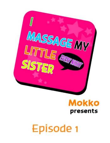 I Massage My Sister Every Night Ch 1-37 cover