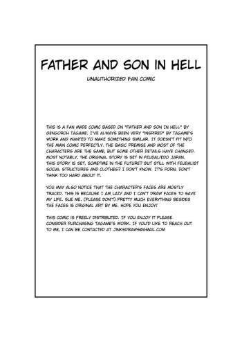 Father and Son in Hell - Unauthorized Fan Comic cover