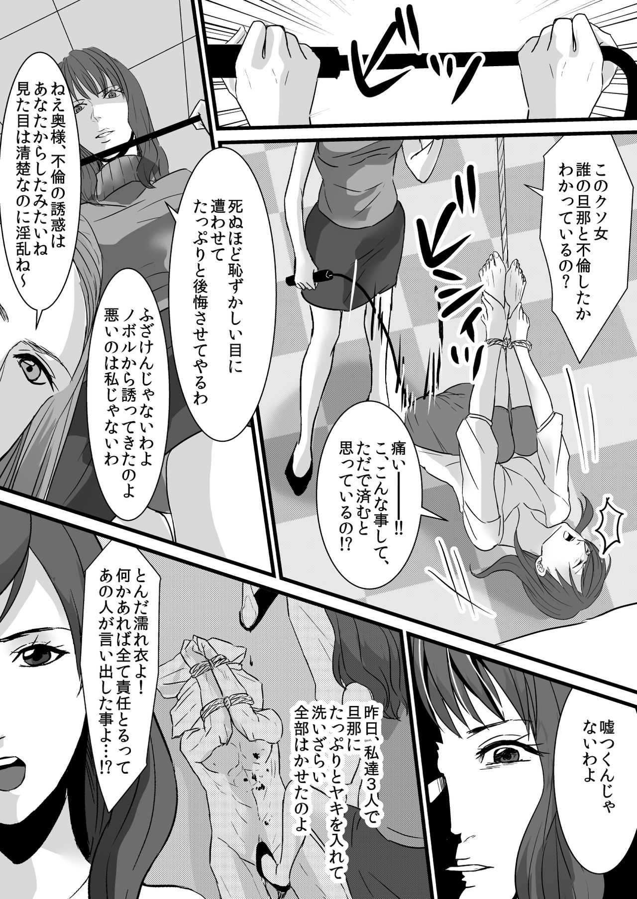 セレブ婦人達への復讐○辱 ～不倫の代償を浣腸で償わされた女達～ page 5 full