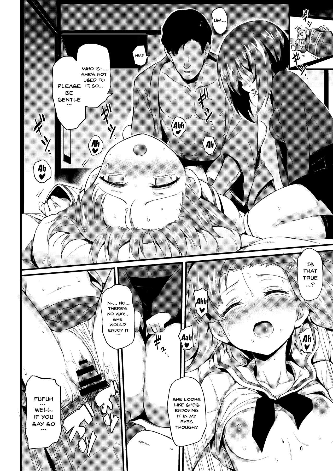 Nishizumi Shimai Ryoujoku 2 | Nishizumi Sisters Sexual Assault 2 page 5 full