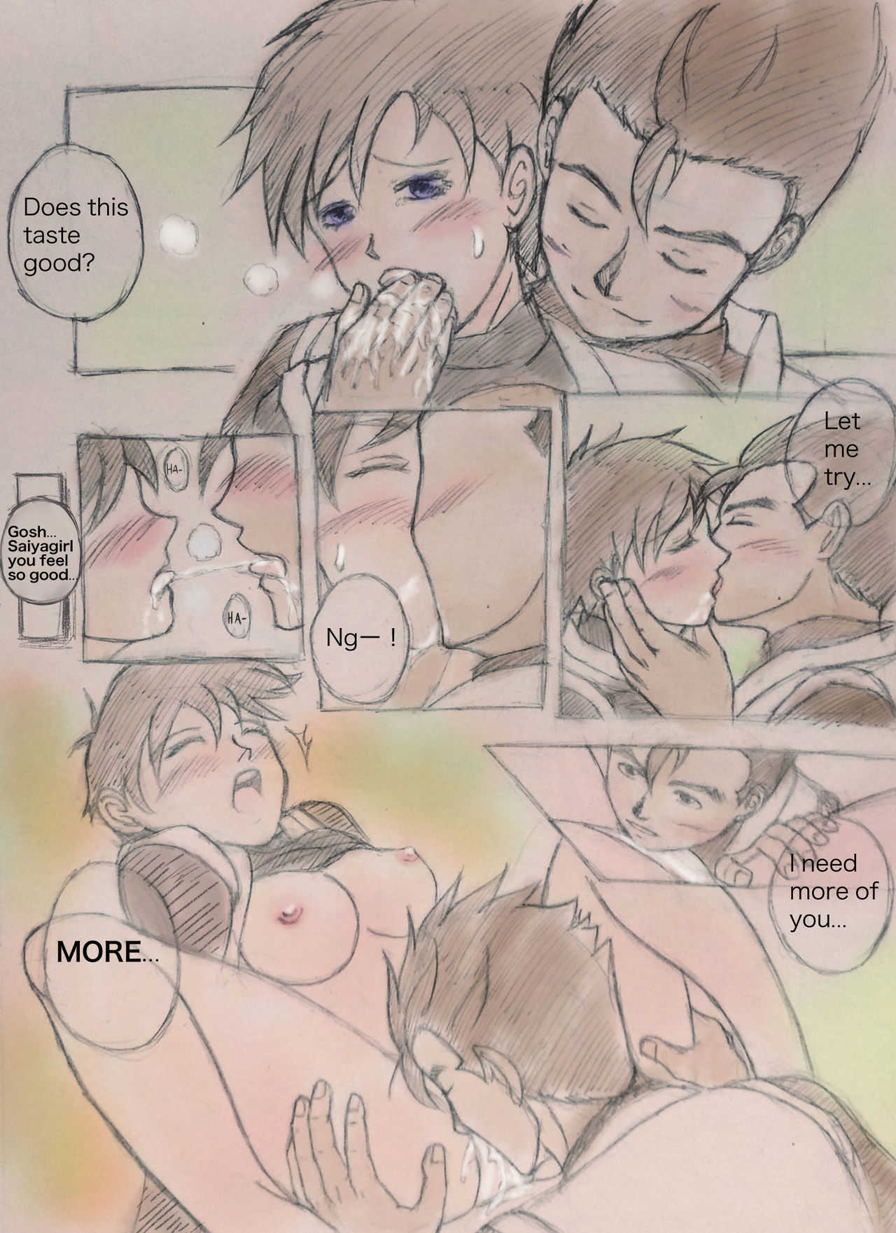 Gohan x Videl: Hero's Games page 4 full