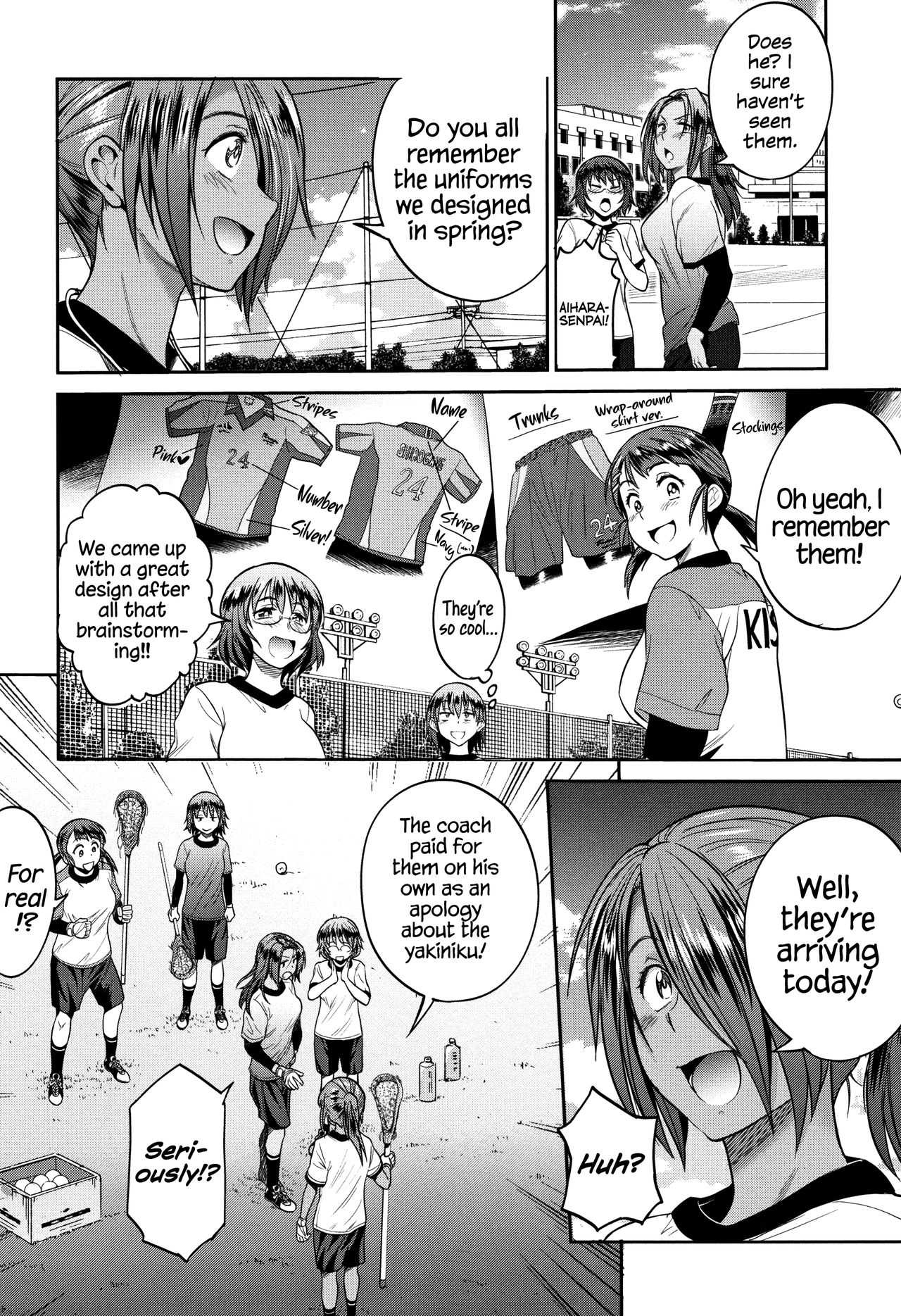 Jyoshi Luck! | Girls Lacrosse Club! ~2 Years Later~ 2 Ch. 1.5, 4.5  =The Lost Light= page 3 full
